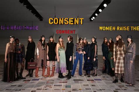 Dior joins forces with conceptual feminist artist Claire .